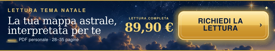 Lettura Tema Natale – la tua mappa astrale interpretata per te, 89,90 €