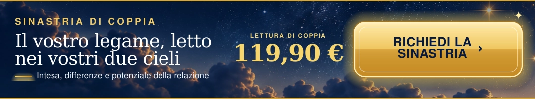 Sinastria di Coppia – il vostro legame letto nei vostri due cieli, 119,90 €